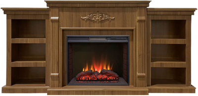 Электрокамин Брукс LUX NT с очагом Sparta 25.5 LED