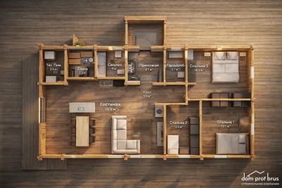 Словакия 105м2 15х7