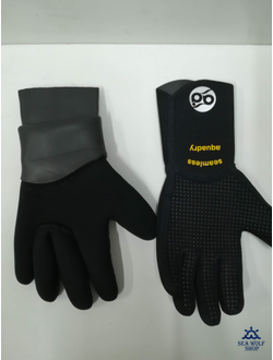 Перчатки неопреновые 5мм Aquadiscovery SEAMLESS AQUADRY 2-я обтюр.р.M