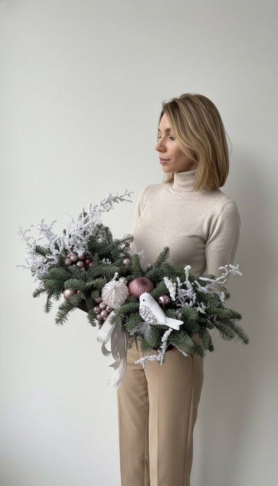 Новогодняя композиция № 1196