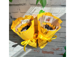 Подсолнух из сухофруктов