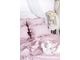 Постельный комплект с оборками "Пыльная Роза"