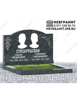 Горизонтальный памятник ДГ-59 пироксенит