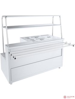 Мармит 1-х и 2-х блюд 1 конф. 5 гастр. Лира-Профи МЭП-1-2Б/ЛП