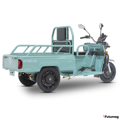 Грузовой электротрицикл Rutrike Амулет 1100 72V1000W бирюзовый