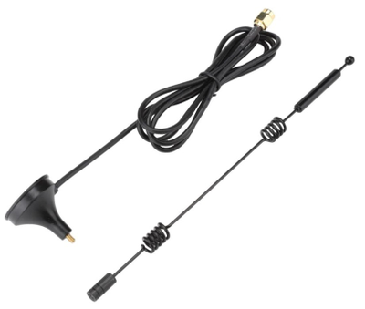Уличная антенна WiFi (2,4/5 ГГц) с кабелем 3 метра и с магнитным основанием. (Разъём SMA Male) для систем беспроводного видеонаблюдения (усиление 11 Дб)