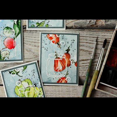 ФП штамп "Тыква мускатная с хвостиком"