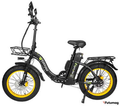 Электровелосипед SYCCYBA H2 (F11) 20AH желтый