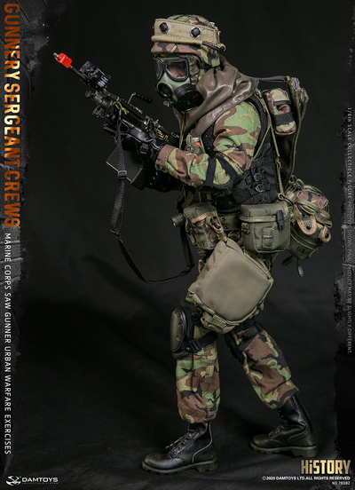 Американский морпех - сержант Крюс - ФИГУРКА 1/6 scale Gunnery sergeant Crews (78082) - DAMTOYS