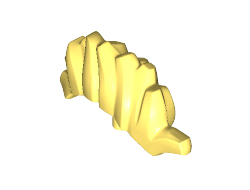 Minifigure, Plume Mohawk, Bright Light Yellow (67585 / 6297156)