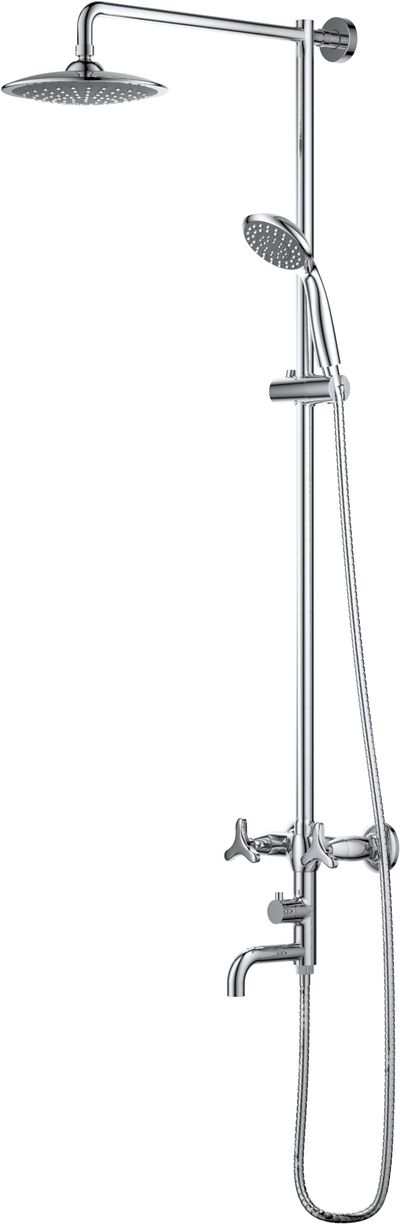 Душевая система DK Hessen.Goethe DA1384741E09 хром
