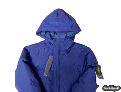 Пуховик STONE ISLAND NYLON METAL Синий (S, M, L, XL)