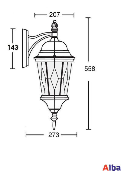 Astoria-2 91402 ov Парковый светильник