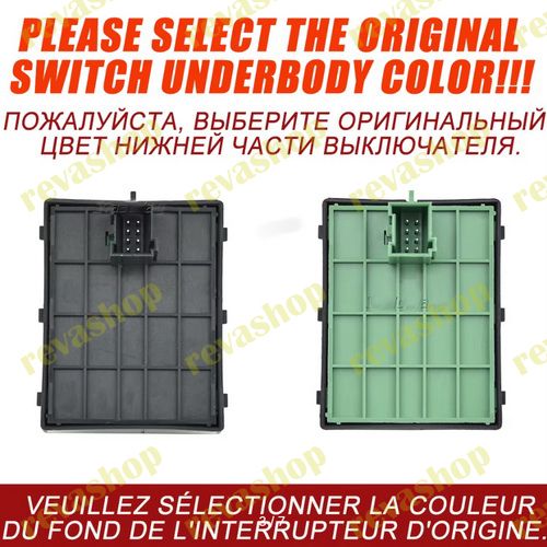 Блок кнопок управления стеклоподъемниками Peugeot Citroen 