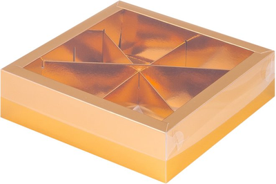Коробка Ассорти (золото), 200*200*55мм