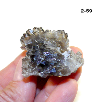 Раухтопаз натуральный (микро-друза) Казахстан №2-59: 19,6г - 38*33*23мм