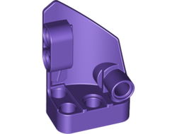 Technic, Panel Fairing # 1 Small Smooth Short, Side A, Dark Purple (87080 / 6185606)