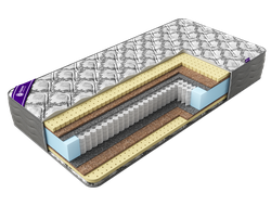 Пружинный матрас Премиум Латекс Кокос