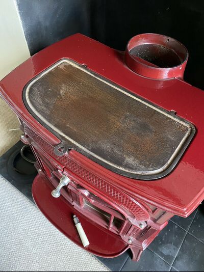 Печь Vermont Castings Intrepid II бордовая эмаль