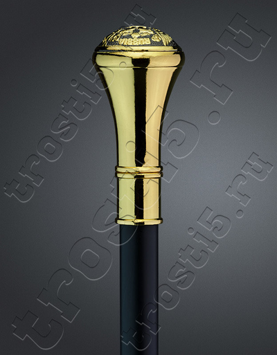 Трость с набалдашником  "Россия"