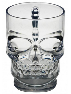 Бокал череп для пива