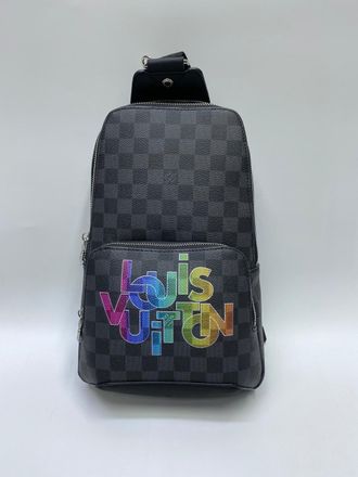 Мужская сумка Louis Vuitton Avenue Sling Damier Graphite