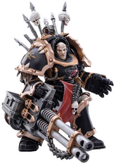 Терминатор Черного Легиона брат Горнот (Warhammer 40k) - КОЛЛЕКЦИОННАЯ ФИГУРКА 1/18 scale Brother Gornoth (JT2115) - JOYTOY