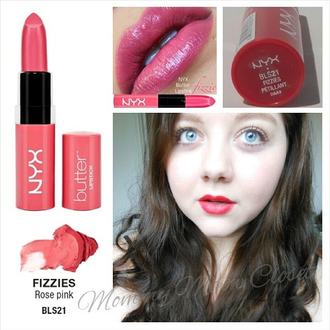 Масляная помада NYX Butter Lipstick 21 Staycation (Fizzies)