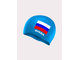 Шапочка для плавания силикон Флаг России ( цвета в ассортименте)