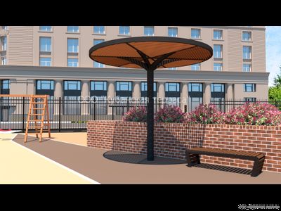 Теневой навес Пальма