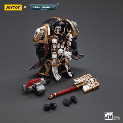 Капеллан-терминатор Ультрамаринов (Warhammer 40k) - КОЛЛЕКЦИОННАЯ ФИГУРКА 1/18 Ultramarines Terminator Chaplain Brother Vanius (JT5338) - JOYTOY