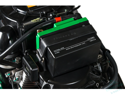 Лодочный мотор Hidea HDF9.9HES-IB (212 см3) (электростартер и АКБ)