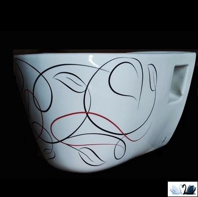 Унитаз CREAVIT Patera TP328.001Z0 c инсталляцией - комплект с сиденьем микролифт, клавишей UFO (TР328.001Z00 + GR5003.01 + GP1001.02 + KC1503.01.0000E)