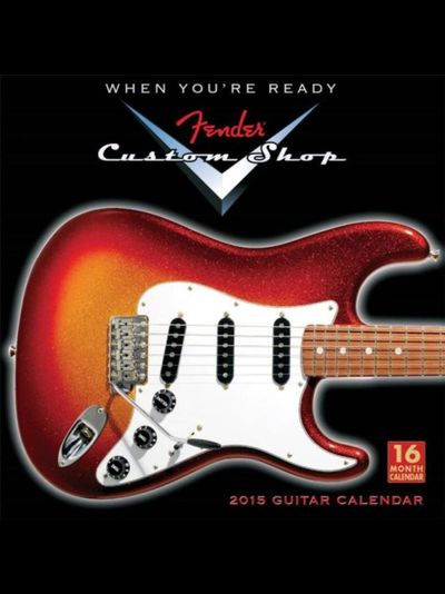 Fender Custom Shop Guitar Official Календарь 2015