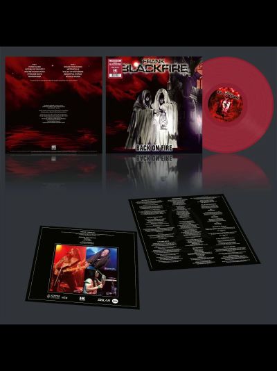 Frank Blackfire (Sodom/ex.Kreator) – Back On Fire LP 10th anniversary Oxblood