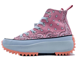 Converse All Star Run Star Hike Pink с рисунком