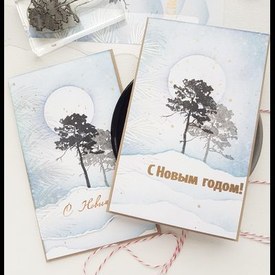 ФП штамп "Маленькая сосна"