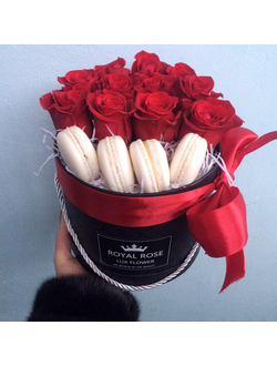 passion macaroons &  roses