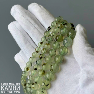 Пренит, шары 6,3-6,7/8,4-8,6/10,4-10,6 мм, цена за нить 19 см