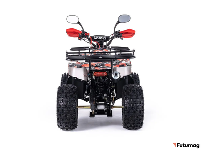 Квадроцикл Motax ATV Grizlik Super Lux 125 сс (AB) Красный-камуфляж