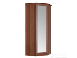 Гостиная Янна - Шкаф угловой с зеркалом Орех Пегас