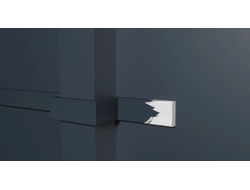 Молдинг Decor Dizain 165A, дюрополимерный, влагостойкий, под покраску, длина 2 м