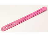 Bracelet, Dots 2 Studs Wide, Dark Pink (66821)