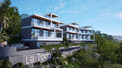 Новый проект больших вилл с индивидуальными бассейнами и шикарным видом на Батуми, море и горы.