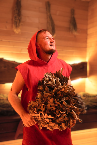 Туника для банщика из крапивы "Дар Земли"