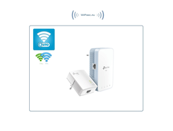 Сетевой адаптер Powerline TP-LINK TL-WPA7517 KIT Gigabit Ethernet, (комплект 2 шт.)
