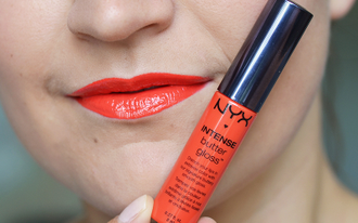 Масляный блеск с интенсивным цветом NYX Intense Butter Gloss 04 Orangesicle