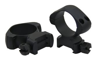 CCOP USA кольца стальные SR-Q3004WH высокие 30 мм вивер/пикаттини (4 винта)