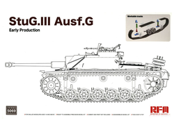 Сборная модель: (Ryefield Model RM-5069) Немецкая САУ StuG III Ausf. G, раннее производство