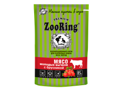 СОЧНЫЕ КУСОЧКИ В СОУСЕ Мясо молодых бычков с брусникой 85 г